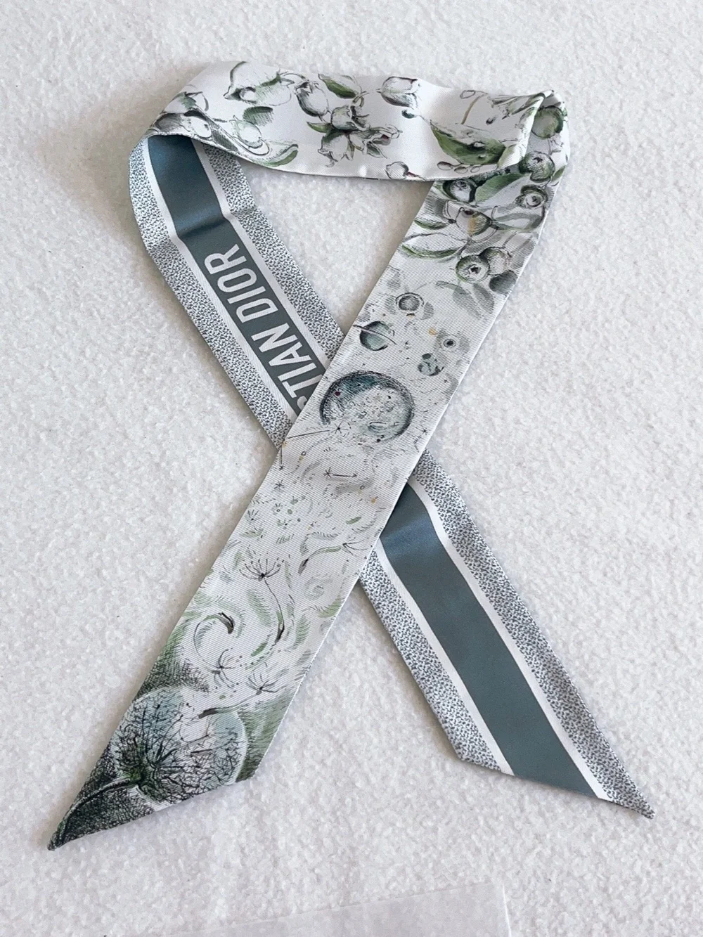 Dior Jardin D’hiver Mitzah Silk Scarf